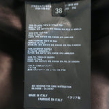 Prada Leopard Print Pony Hair Jacket Brown Size 38