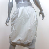 Sacai Zip-Up Bomber Skirt Gray Nylon Size 2 NEW