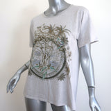 Hermes Magic Tree T-Shirt Light Heather Gray Melange Size 36 Short Sleeve Top