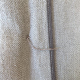 A.W.A.K.E. Mode Oversize Trench Coat Beige Ramie One Size Double Breasted Jacket