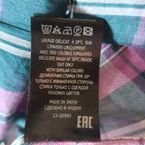 Isabel Marant Etoile Blouse Bethany Purple Plaid Size 36 Snap-Front Shirt