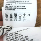 Prada Ribbed Lamé Cardigan Gold Metallic Knit Size 42 V-Neck Sweater