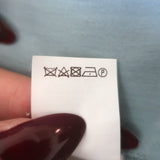 Brunello Cucinelli Silk Western Shirt Baby Blue Size Small Long Sleeve Blouse