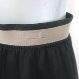 Brunello Cucinelli Tulle Midi Skirt Black Size US 6