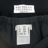 Brunello Cucinelli Tulle Midi Skirt Black Size US 6