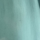 Brunello Cucinelli Silk Western Shirt Green Size Medium Roll-Sleeve Blouse