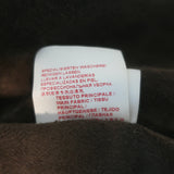 Marni Short Sleeve Zip-Up Leather Jacket Brown Nubuck Size 42