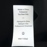 Elizabeth and James V-Neck Racerback Tank Top Black Crepe Size Small