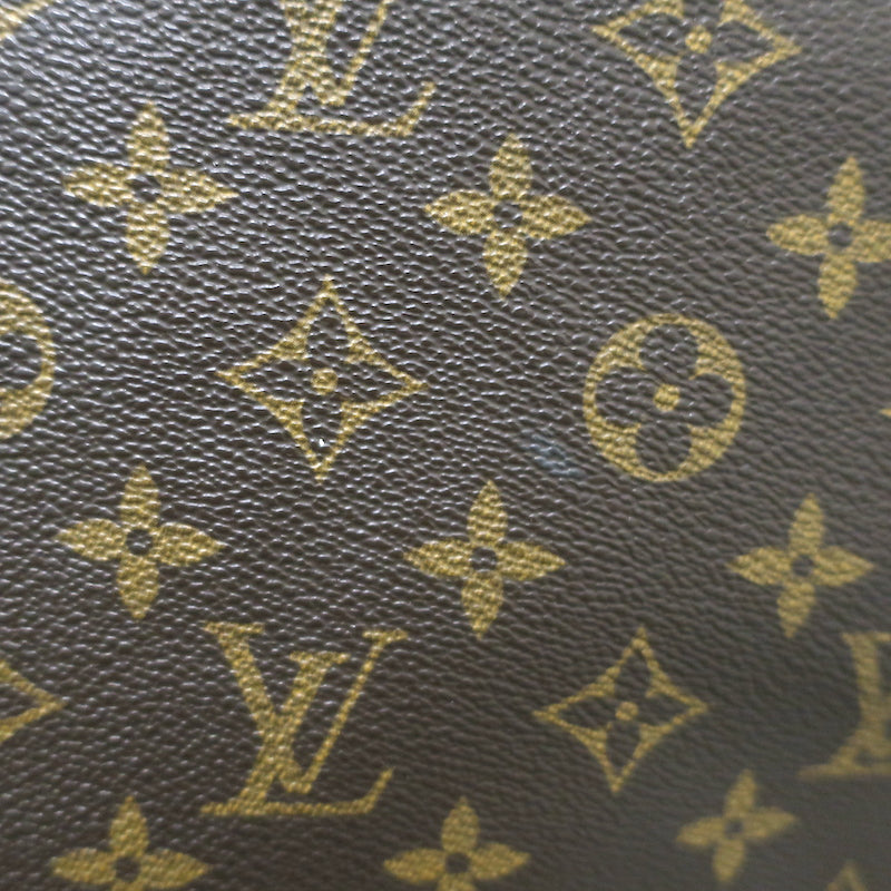 Louis Vuitton Keepall 55 Monogram Canvas Duffle Bag Brown W/ Tag, Lock, Key