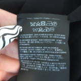 Saint Laurent Floral Print Ruffled Mini Dress Black Silk Georgette Size 40