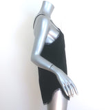 Zadig & Voltaire Carolina Lace-Trimmed Tank Top Black Silk Size Large