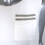 Brunello Cucinelli Monili-Pocket Blouson Mini Dress White Size Medium