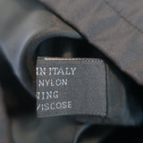 Prada Nylon Belted Mini Skirt Black Size 44