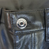 Nanushka Vinni Faux Leather Ankle Pants Black Size Extra Small