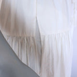 Ulla Johnson Emmaline Cutout Midi Halter Dress White Cotton Size 4 NEW