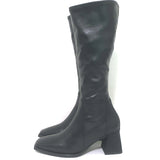 Vagabond Shoemakers Hedda Knee High Boots Black Leather Size 38 NEW
