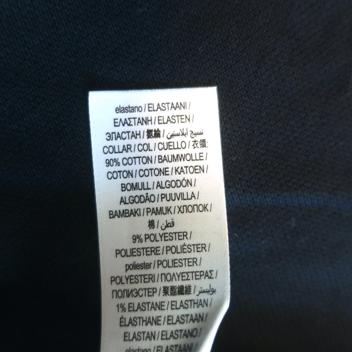 Burberry Kids Girls Serena Check Panel Polo Dress Black Pleated Pique Size 12Y