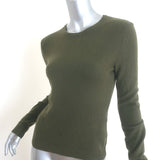 Ralph Lauren Collection Cashmere Crewneck Sweater Forest Green Size Medium