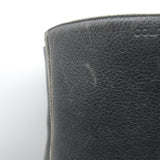 Courreges Rider Boots Black Patina Leather Size 40