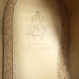 The Office of Angela Scott Ms. Charlotte Penny Loafers Orange Size 40 NEW