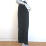 MM6 Maison Margiela Split Cuff Sweatpants Black Cotton-Blend Size Medium