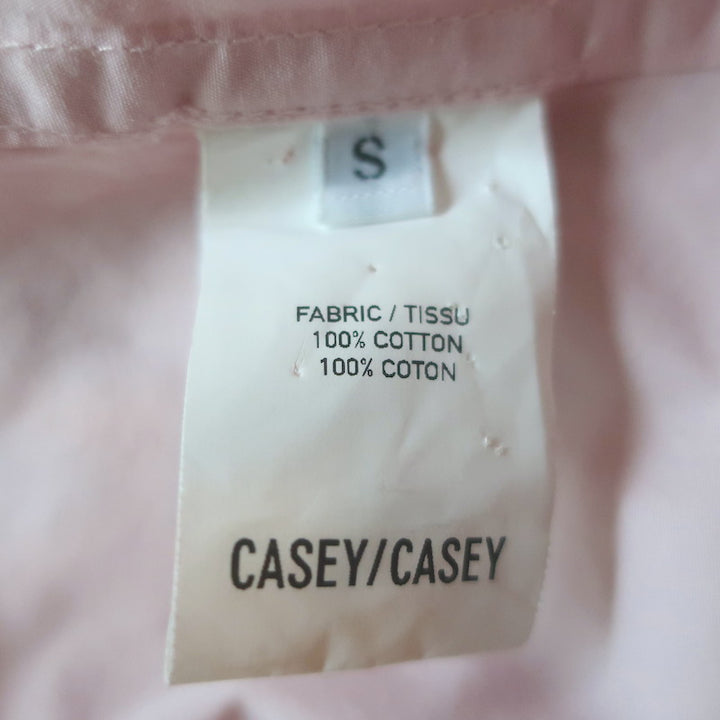 Casey Casey Drays Travail Shirt &amp; Jude Pants Set Pink Cotton Size Small/Medium
