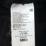 MM6 Maison Margiela Split Cuff Sweatpants Black Cotton-Blend Size Medium