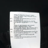 MM6 Maison Margiela Split Cuff Sweatpants Black Cotton-Blend Size Medium