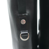 Christian Dior D-Fight Lace-Up Combat Boots Black Stretch Leather Size 42