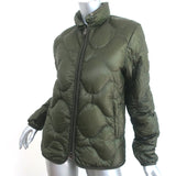 Moncler Saire Quilted Down Puffer Jacket Army Green Size 1
