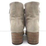 Officine Creative Denner Side-Zip Ankle Boots Taupe Suede Size 40 NEW