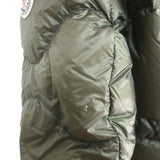 Moncler Saire Quilted Down Puffer Jacket Army Green Size 1