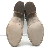 Officine Creative Denner Side-Zip Ankle Boots Taupe Suede Size 40 NEW