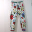 Dolce & Gabbana Kids Track Pants Light Blue Garden Print Cotton Size 11/12