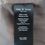 Rag & Bone Bijou Belted Faux Fur Coat Camel Size Small
