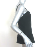 ME+EM Structured Peplum Knit Tank Top Black Size US 10