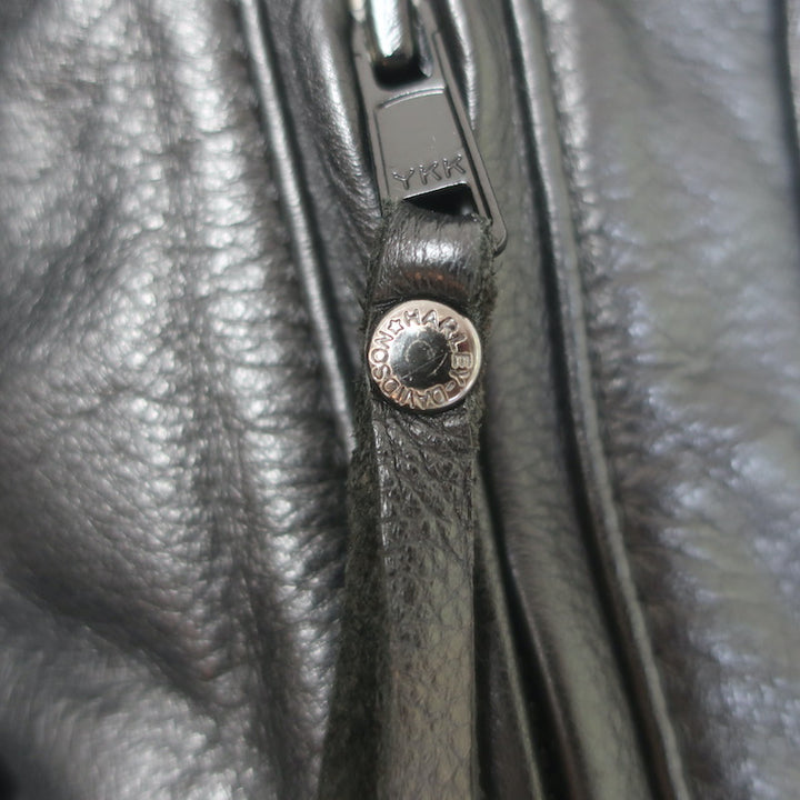 Harley-Davidson Nevada Leather Vented Motorcycle Jacket Black Size Small