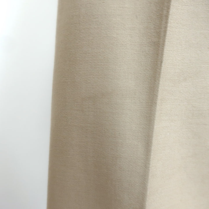 Dries Van Noten Straight Leg Cotton Trousers Khaki Size 42