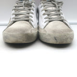 Golden Goose Superstar Snake-Embossed Sneakers White Leather Size 36
