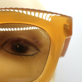 Lapima Lisa Square Sunglasses Amber