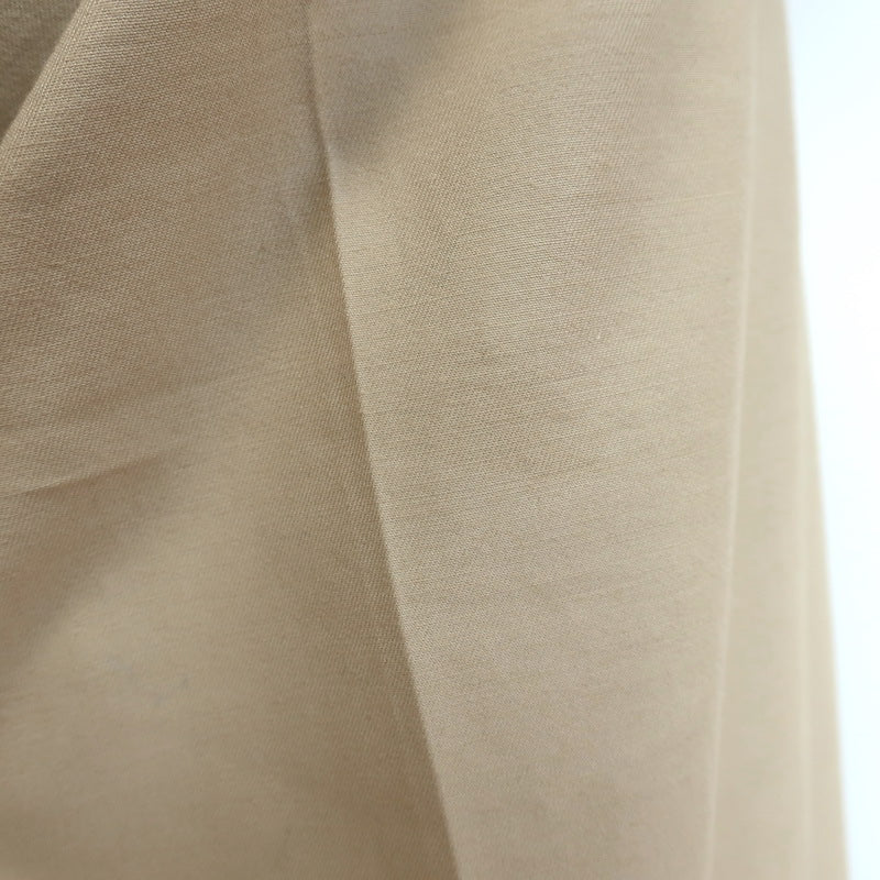 Dries Van Noten Straight Leg Cotton Trousers Khaki Size 42