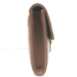 Gucci GG Marmont Large Clutch Bag Porcelain Rose Matelasse Leather