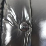 SAM. Ryan Shearling-Trimmed Hooded Down Puffer Jacket Black Size Medium