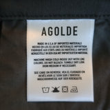 AGOLDE Ginerva Cargo Pants Caviar Green Size Small