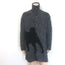 Yohji Yamamoto Pour Homme 15AW Dog Intarsia Knit Cardigan Gray Wool-Blend Size 3