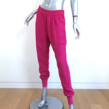 Stella McCartney Crepe Jogger Pants Fuchsia Size 42
