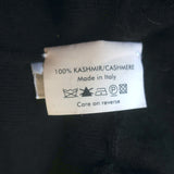 Alexander McQueen 2004 Cashmere Cowl Neck Dress Black Size Medium