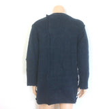 Yohji Yamamoto Pour Homme Patchwork Knit Cardigan Teal Wool-Mohair Size 3