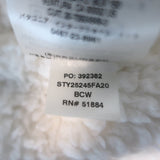 Patagonia Los Gatos Hooded Fleece Pullover White Size Medium