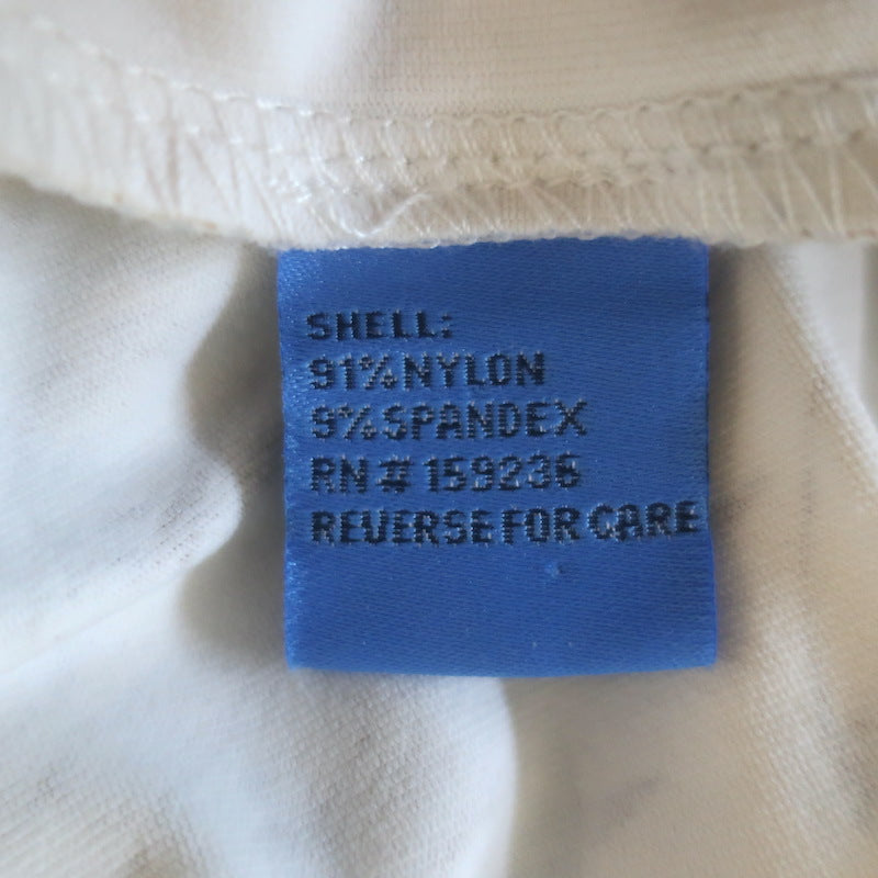 J.McLaughlin Toile Flared Pants Ivory/Brown Printed Stretch Jersey Size Medium